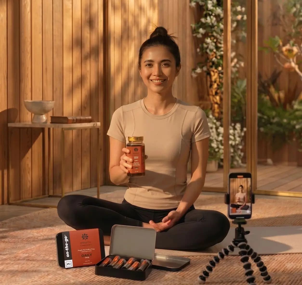 Wellness content creator